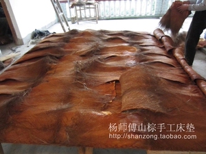 新品杨师傅全山棕床垫棕垫u可订制天然棕榈床垫手工无胶棕床垫1.2