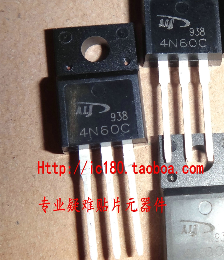 速发2N60 TO-220F直插场效应管 FQPF2N60 2A 600V全新,1个起拍