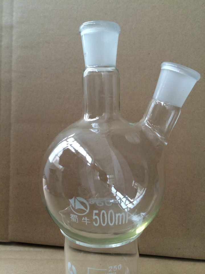 蜀牛 圆底烧瓶 两口烧瓶 3L  3000ml 29*24 24*2规格齐全口径可选