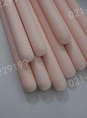 红色刚玉保护管16*300 封头管 热电偶保护管 绝缘护套管 单面通管