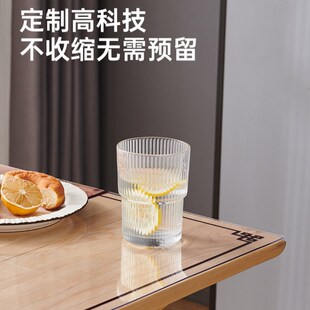 新中式电视柜g保护垫透明PVC桌垫实木餐桌斗柜茶几台面垫防尘桌布