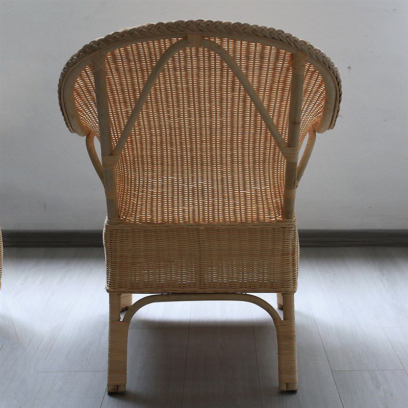 天然藤条编织藤椅三件套阳台客厅户外藤编桌椅单人老人靠背椅子,住宅家具,阳台椅,淘宝优惠券,粉丝福利购,淘宝优惠卷