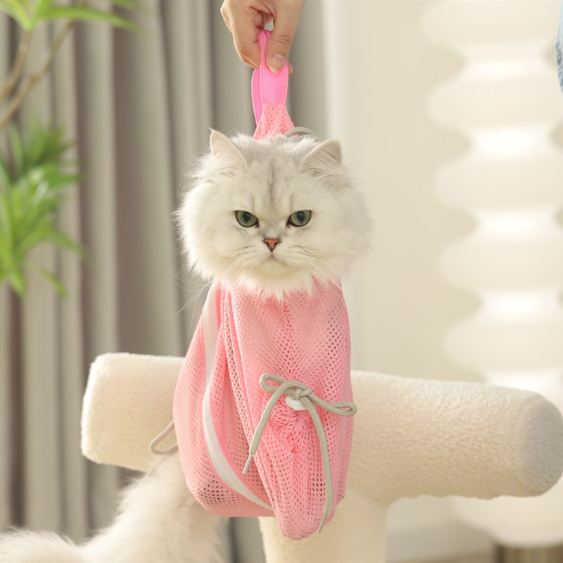 猫洗澡神器c洗猫袋固定保定包w剪指甲防抓咬猫咪洗澡用品宠物束缚