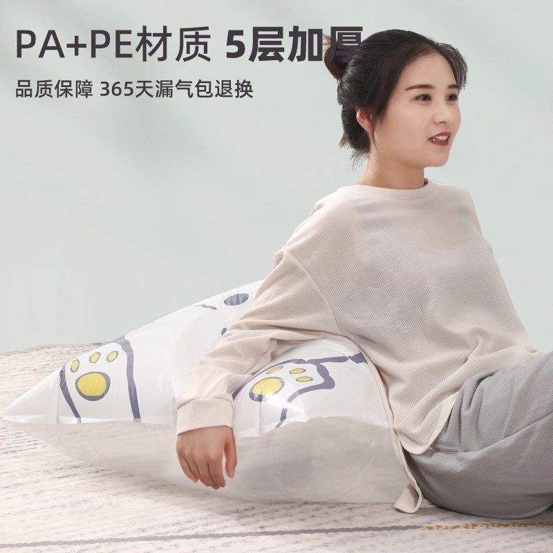 抽真空收纳袋压缩袋装棉被羽绒衣物服防尘抽空气防潮Y防霉收缩袋