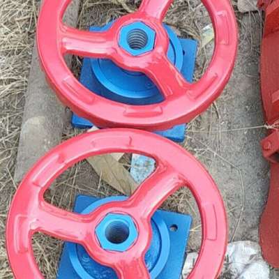 手轮式启闭机0.i5T1T2T3T手摇侧摇手电筒两用启闭机铸铁闸门0.5T