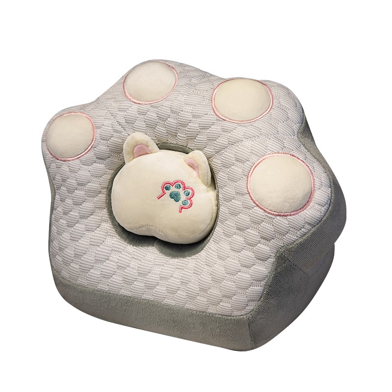 猫爪午睡枕学生趴睡枕头办公室抱枕女生睡觉趴趴枕头桌上午休神器