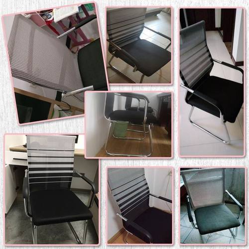 电脑椅职员舒适久坐办公会议椅y学生宿舍靠背凳家用书桌简约麻将