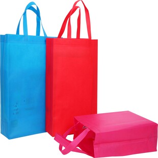 立体袋无纺布手提袋定做印logo大号小号环保袋定制广告袋子购物袋