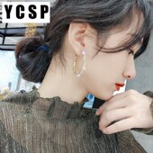 网红大耳环耳圈女气质20x24新款 潮个性 百搭高级感夸张耳坠耳