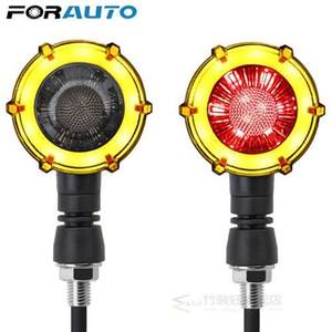 1 Pair Universal Waterproof Turn Signal Warning Lights Signa