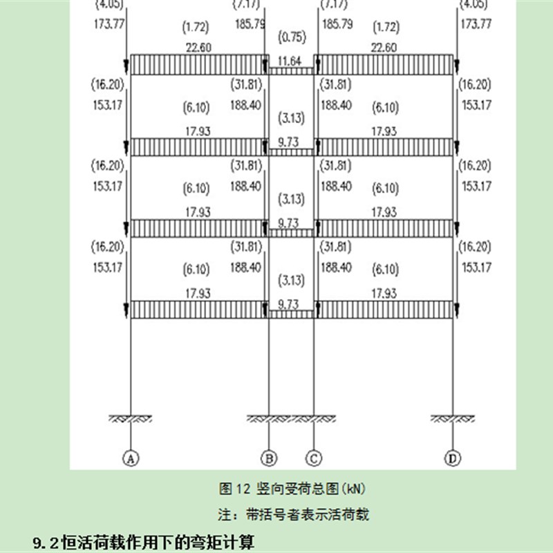 按任务书代做土木工程设计建筑图结构H图混凝土结构设计手算计算