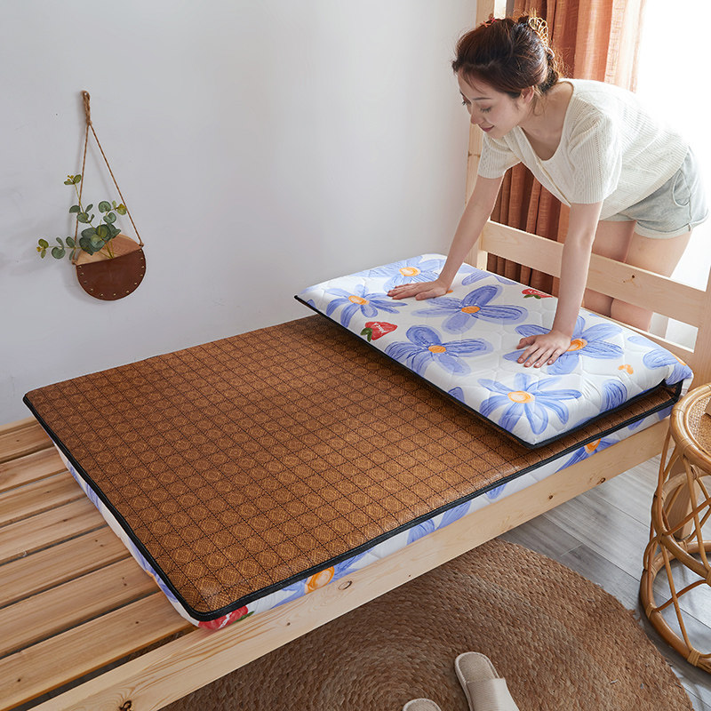 大学生宿舍床垫90x190cm单人0.8寝室专L用上下铺凉席冬夏两用垫子,床上用品,凉席/草席/麻席,淘宝优惠券,粉丝福利购,淘宝优惠卷
