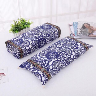 全荞麦枕头单人成人大人家用柏子壳乔麦皮壳高低枕芯带枕套枕头