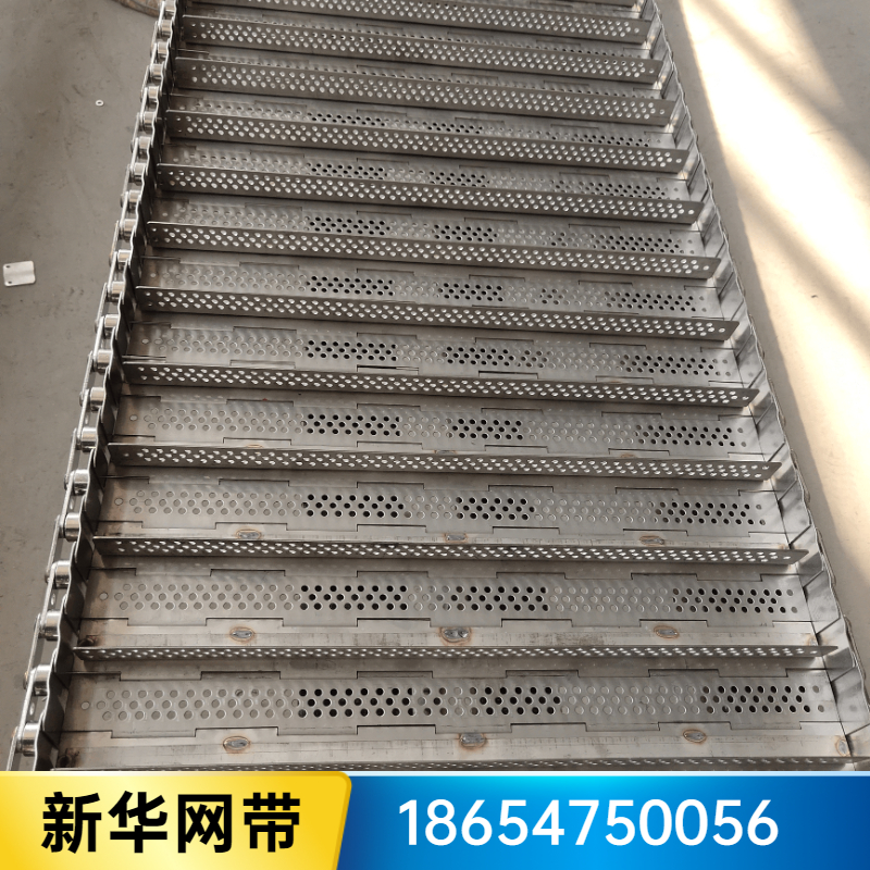 新品厂促厂新不锈钢链板高温履带流水线链板输送R带网X带链网传送