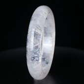 吴老头水晶 天然稀有异象白A幽灵手镯手环女款 饰品情人节礼物