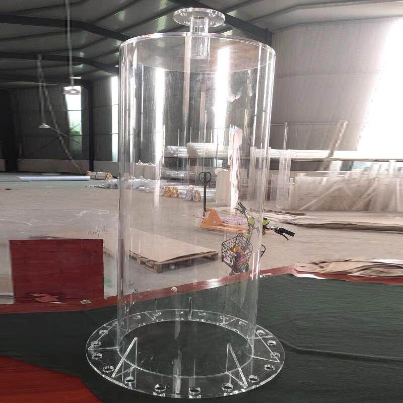 亚克力管透明圆柱形透明有u机玻璃圆管空心管透明棒彩色管加工定