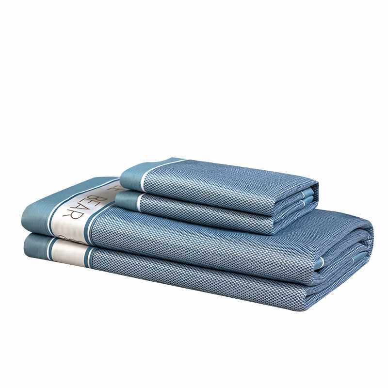 夏季冰丝凉席三件套可水洗w夏天席子婴儿可用床垫两用学生宿舍,床上用品,冰丝席,淘宝优惠券,粉丝福利购,淘宝优惠卷