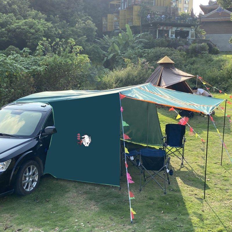 户外帐篷a车边天幕遮阳棚定做超大防撕裂越野野外多人涂银,户外/登山/野营/旅行用品,天幕,淘宝优惠券,粉丝福利购,淘宝优惠卷