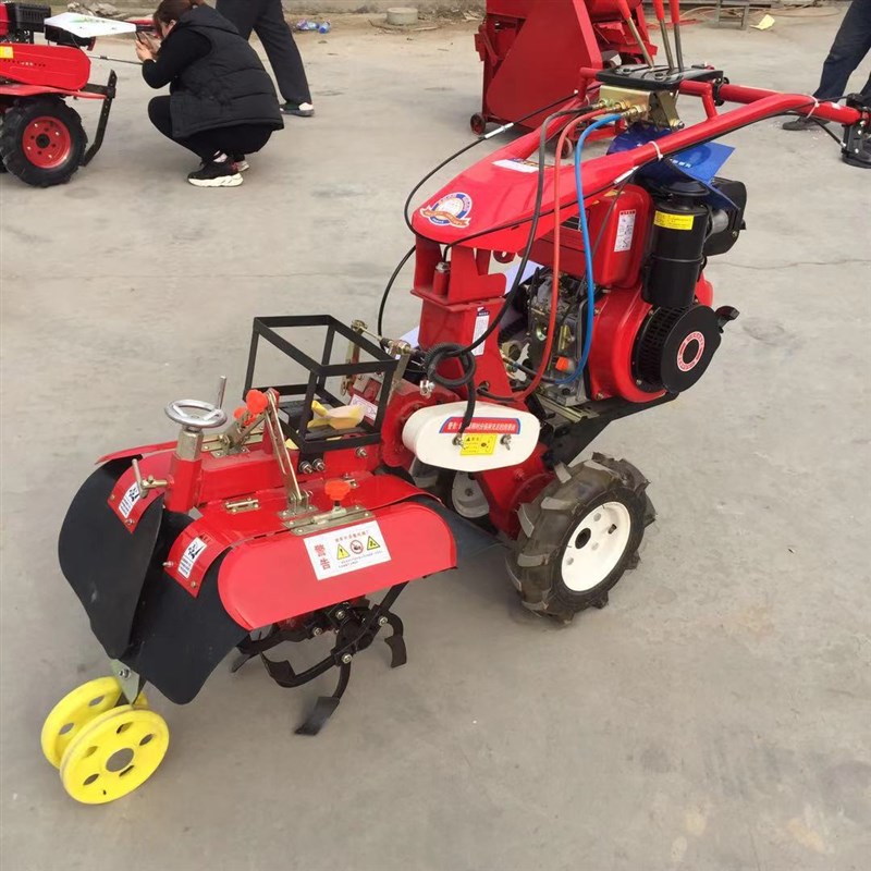 速发厂促自走式田园管理机u 柴油小型旋耕耕地机 葱开沟培土机品