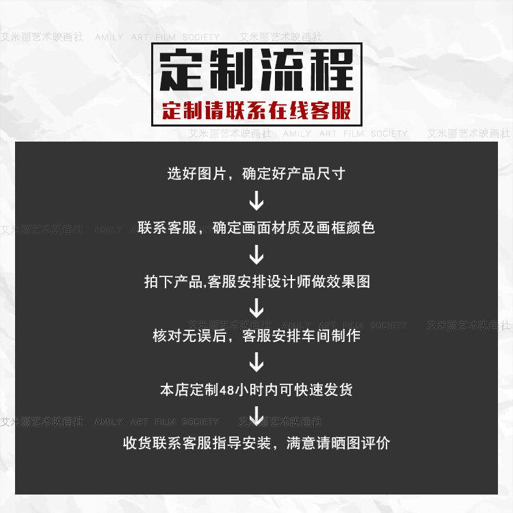 个性定制装饰画订做来图私人有框墙壁画宾馆酒店定做客厅DIY相