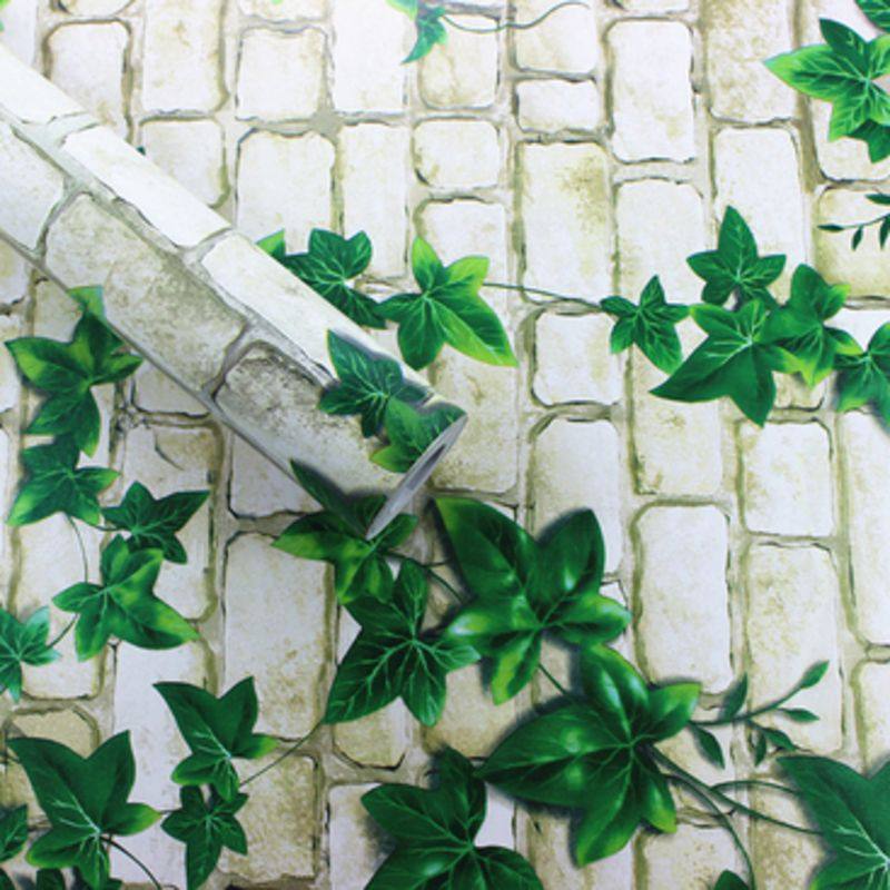 清新绿色小碎花自粘墙纸PVC卧室走廊大学生寝室宿舍女生房间壁纸,家装主材,自贴墙纸/自粘墙纸,淘宝优惠券,粉丝福利购,淘宝优惠卷