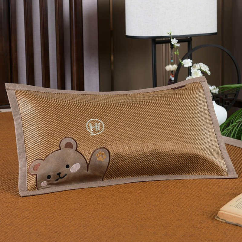 儿童枕头夏季凉枕夏天透气荞麦枕头宿舍学生小孩幼儿宝宝凉席枕