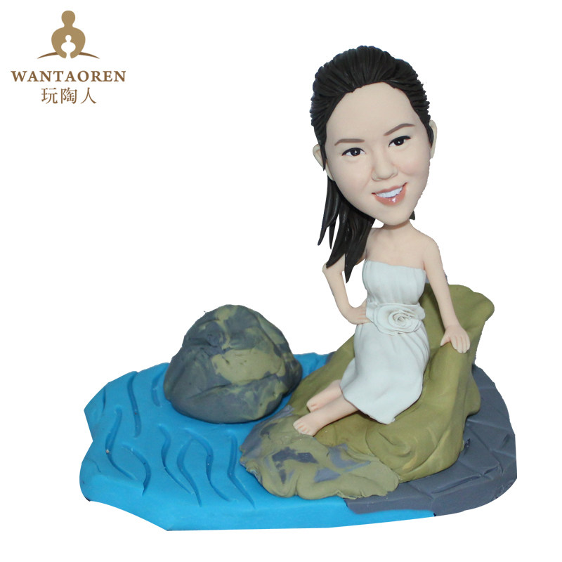 玩陶人泥塑泥人真人定制 粘土捏人像diy玩偶软陶人偶公仔订做礼物,个性定制/设计服务/DIY,软陶人偶,淘宝优惠券,粉丝福利购,淘宝优惠卷