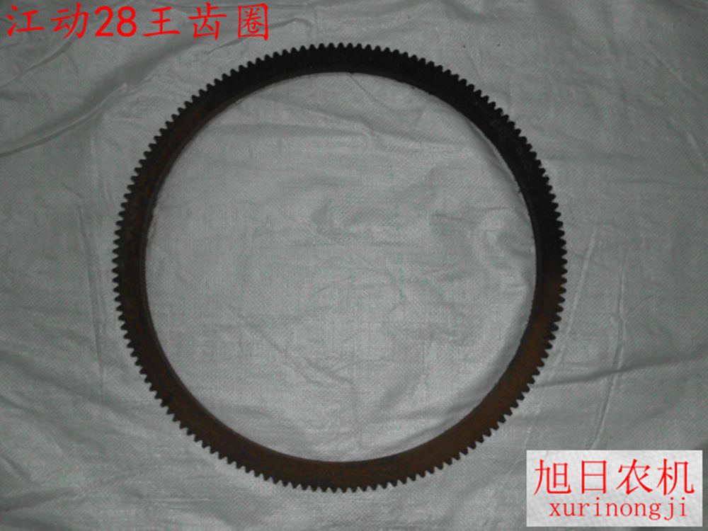 现货单缸柴油机改装马达电启动齿圈 1A65-168齿 12-28马力发动机