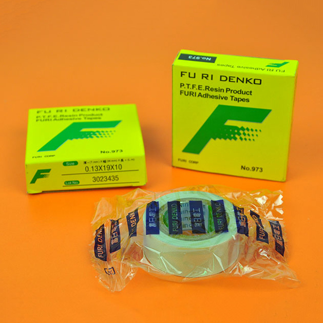 高温胶布 0.13*19mm*10m 封口机 高温胶带 铁氟龙高温胶带