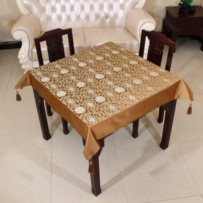 中式田园布艺防水防油桌布圆桌布茶几盖布床头柜罩餐桌台布隔热垫,居家布艺,桌布,淘宝优惠券,粉丝福利购,淘宝优惠卷