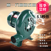 220V交流家用小型鼓风机烧烤助燃炉灶离心风机汽化炉高工风机 包邮