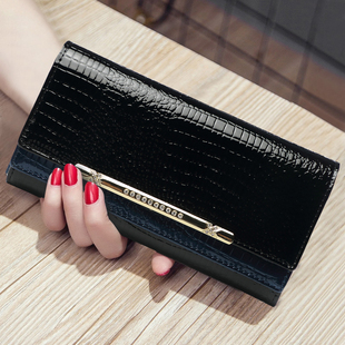 款1新2女士钱包女长款日韩版钱夹女款皮拿大容量手夹包女新品