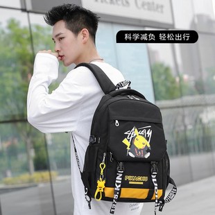 儿童拉杆书包小学生手拉车拖学生带有轮子男孩可以爬楼能拉着走的