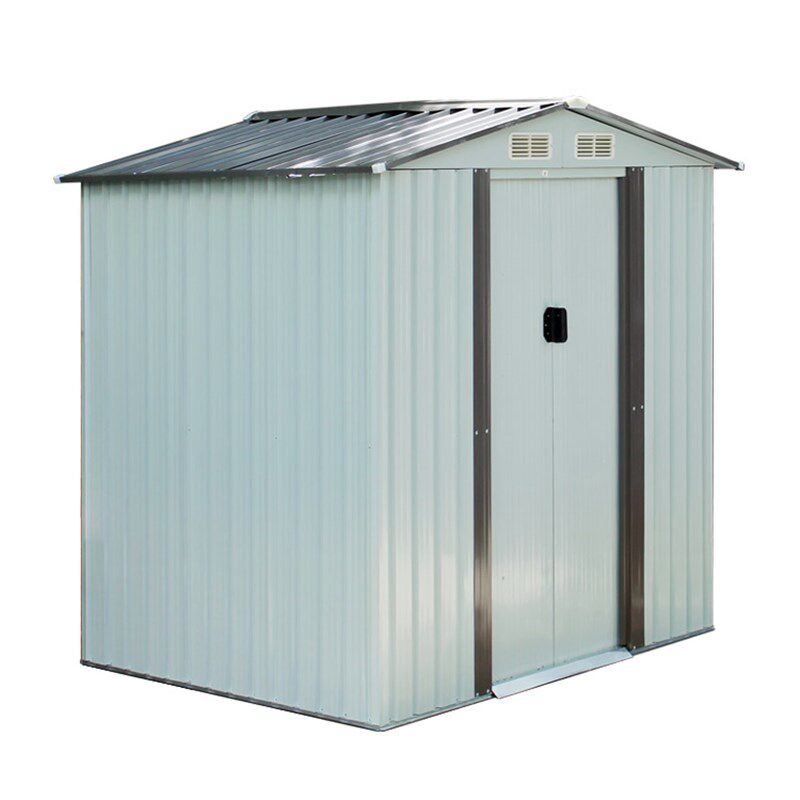 花园储物房户外小屋组装移动杂物H间室外铁皮房小木屋庭院房