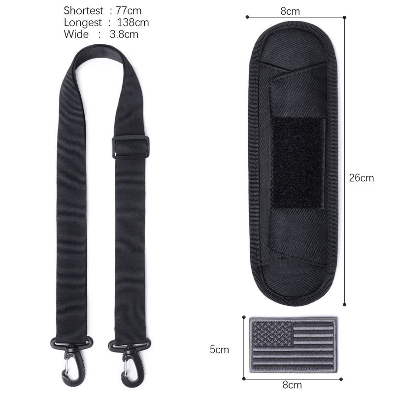 包包肩带单买配件包带肩带斜挎可调节扣宽相机加长背带战术钩扣绳