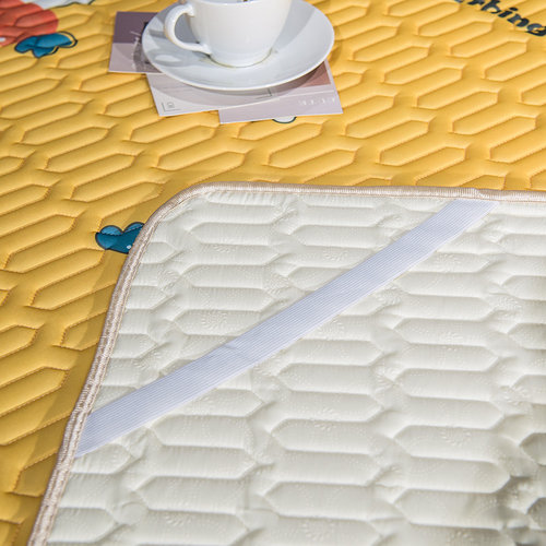 加厚卡乳通胶冰丝凉席三件套1.5单人学生宿舍可水洗折.草席子2叠0