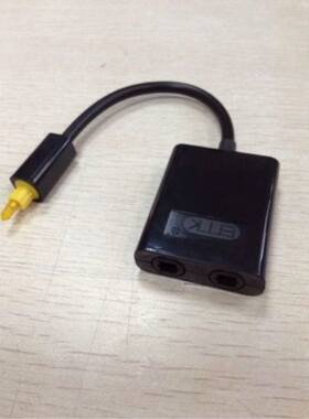 光纤转换器1进2出音频光纤线一分二光纤转接头U音频光纤分配器