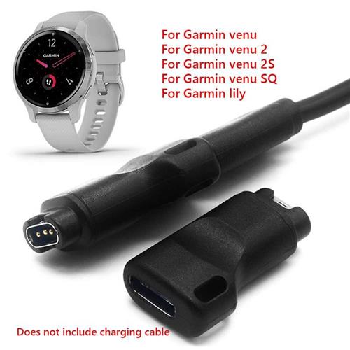 Type C USB Cable Watch Charger Adapter for Garmin Venu 2/Ven