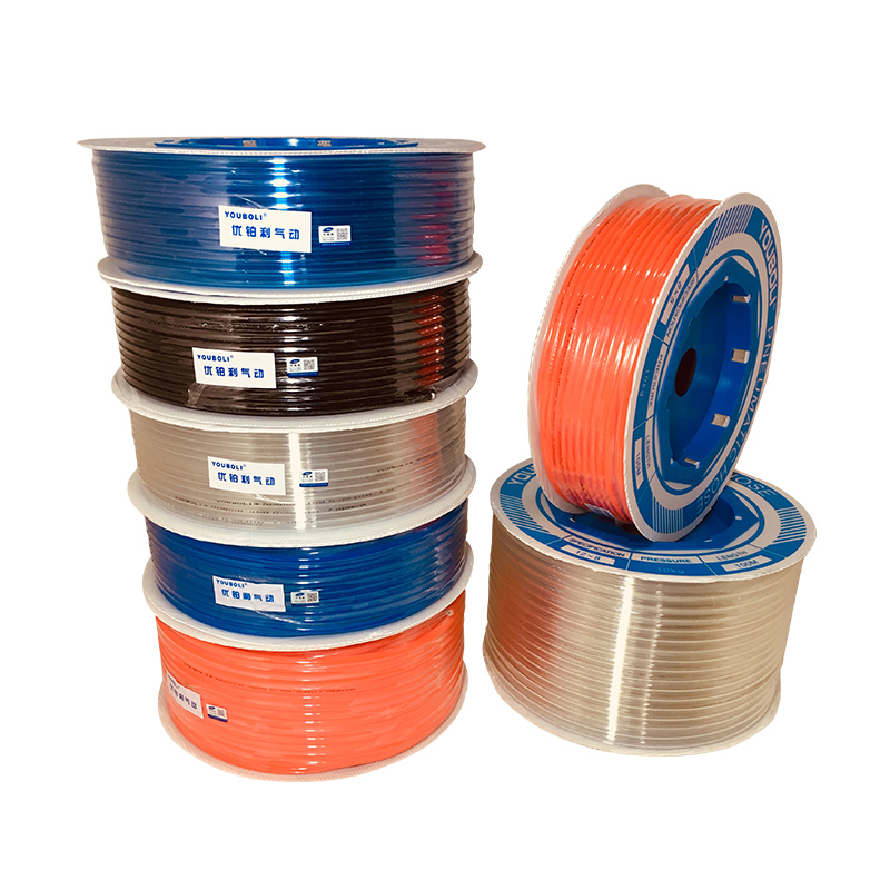 优铂利空压机气动软管PU-6*4 8*5 10*6.5 12*8 16mm气泵高压气管