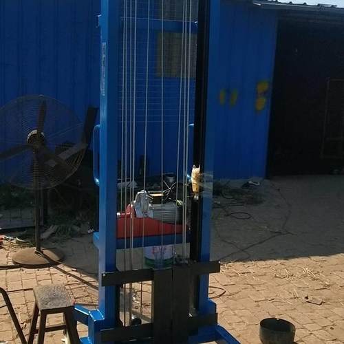 速发液压堆高机电动升高车装卸车神器堆高车J搬运车4米5米6米3节