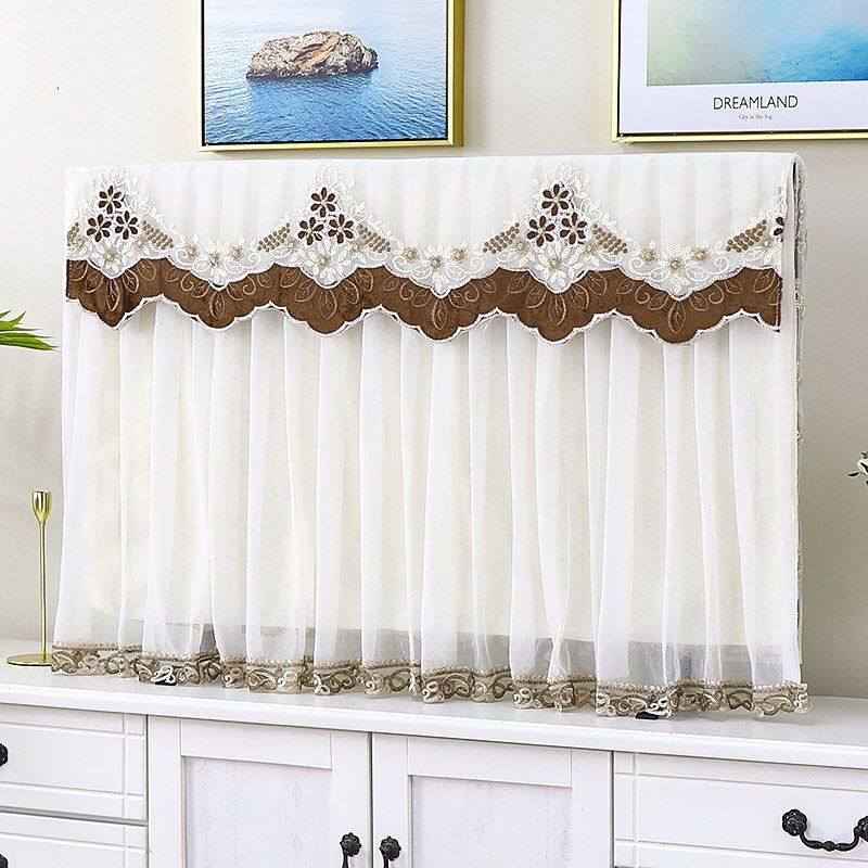 电视套电视套布电视机防尘罩纱新款电视E套套开机不取65寸55寸50