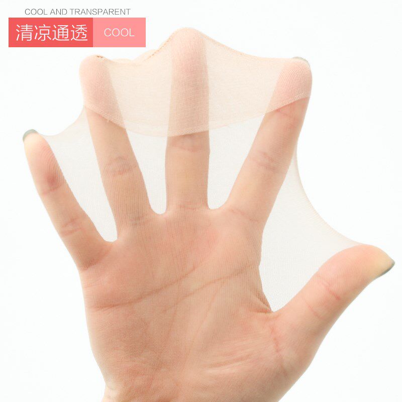 短丝袜女薄款短袜水晶丝玻璃丝耐磨夏季肉色透明短款对对袜子夏天