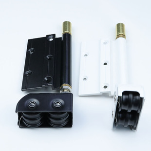 厂家大折叠c门万向轮隔断阳台推拉移门下滑轮铰链单页单下轮单页