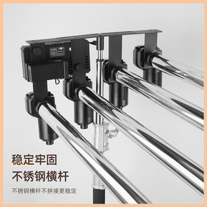 热销南冠摄影电动背景轴拍摄背景架照相馆背景升降机影棚拍摄背景