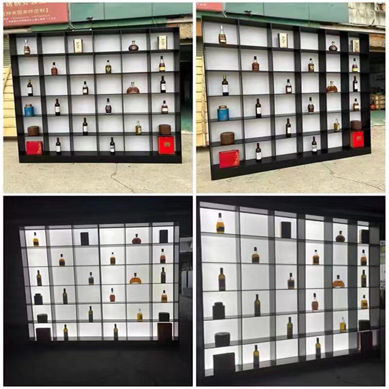 不锈钢金属钢板柜压克力发光背板展示柜装饰柜嵌入式电视壁龛定制,金属材料及制品,不锈钢制品,淘宝优惠券,粉丝福利购,淘宝优惠卷