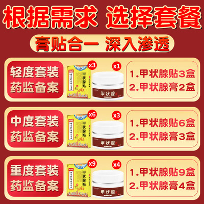 推荐南京同仁堂甲状腺结节消散结消除贴专用药膏去淋巴结肿大术後