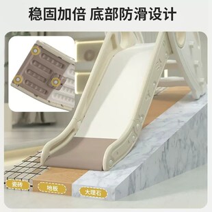 玩美熊宝宝滑滑梯室内家用儿童4一6岁家庭小型游乐玩具可折叠收纳