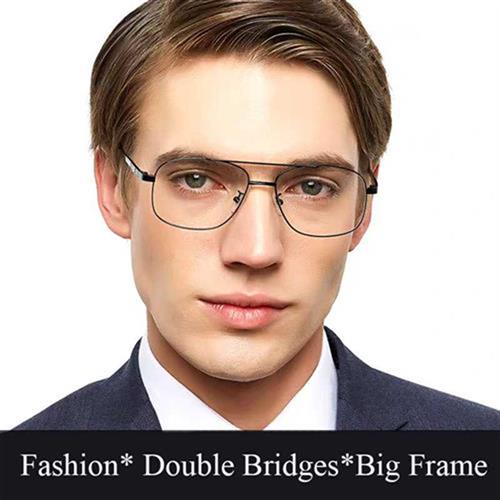 BCLEAR Desgin Men Classic Square Glasses Optics Frame Luxury