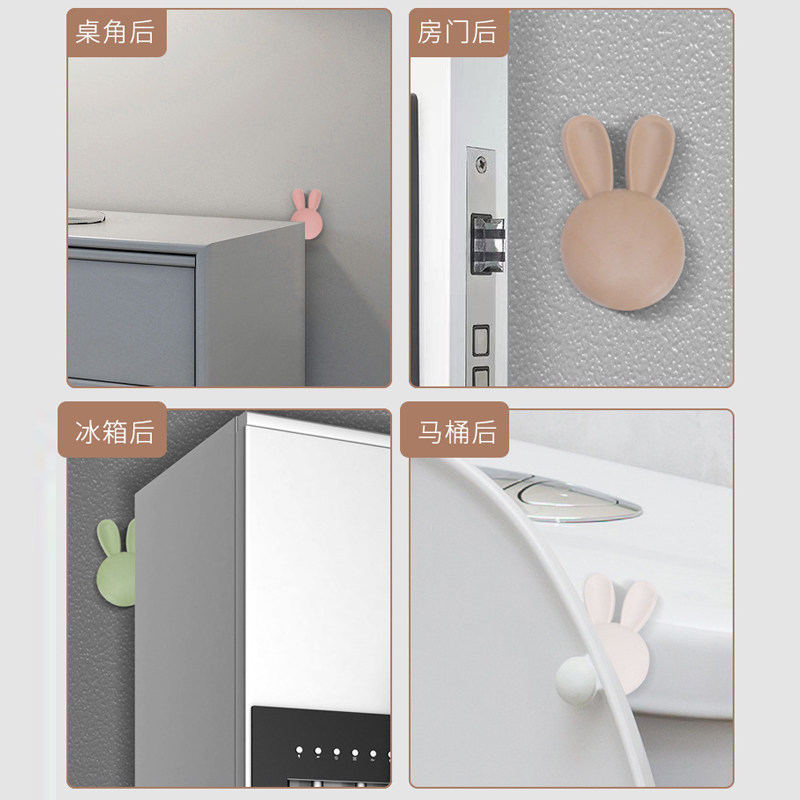 门把门防撞垫硅胶磕碰门挡门阻器家具N保护墙贴门吸防手碰