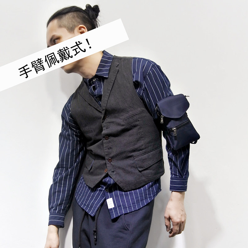 斜挎手机包d港风潮男女简约小跨包多功能迷你腰包蹦迪包挂脖手机